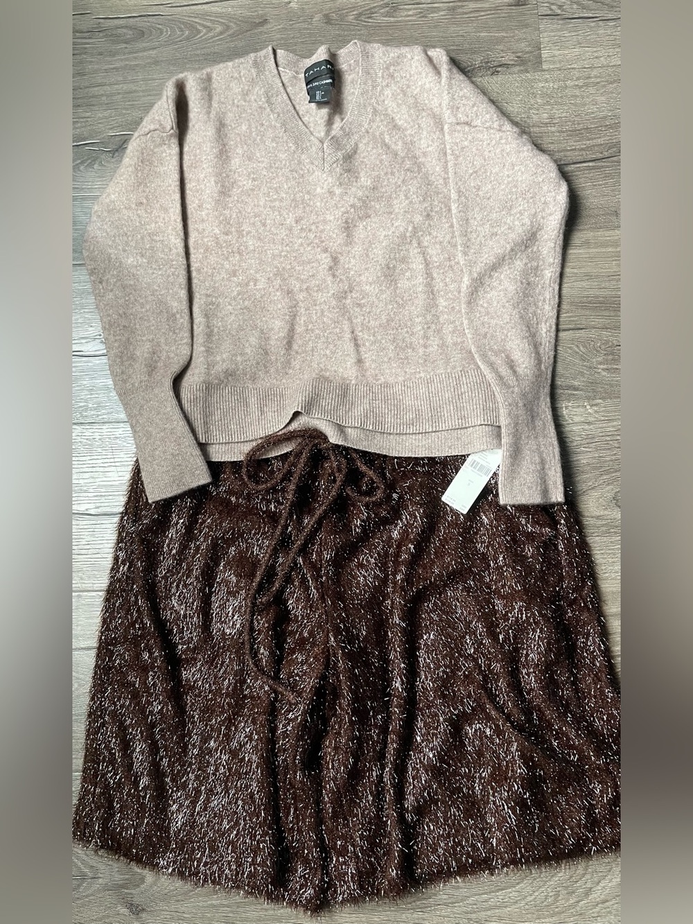 Chic Party Bundle! Treat your self! Glamorous 100% Cashmere & NWOT Anthro Maeve!